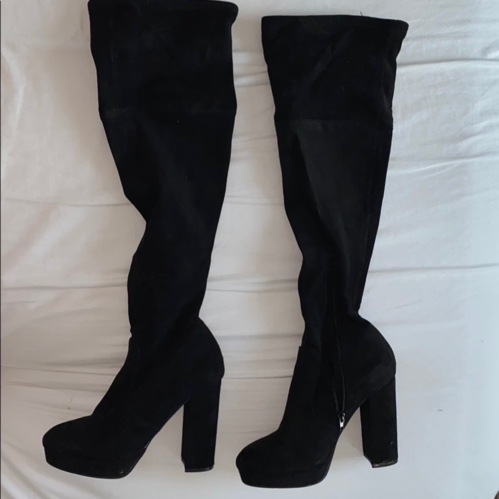 Knee high boots